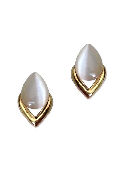 off-white studs earrings - 12821717 - Very Small Image - 1