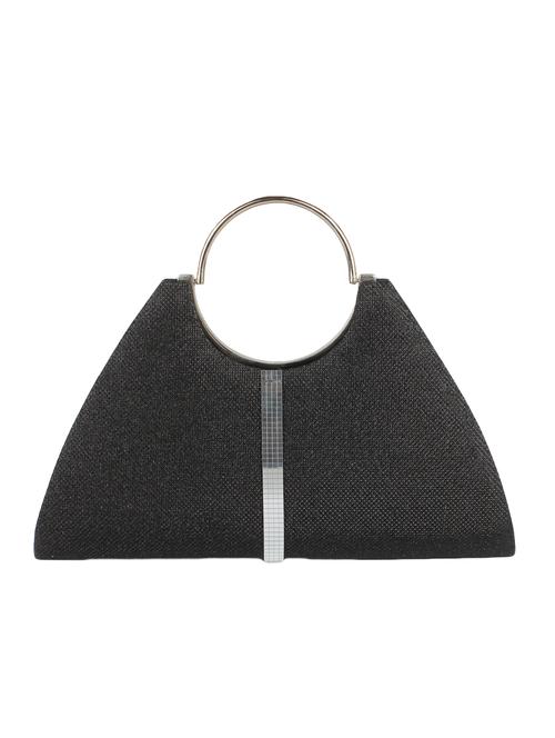 black synthetic leather clutch - 12829964 - Very Small Image - 1