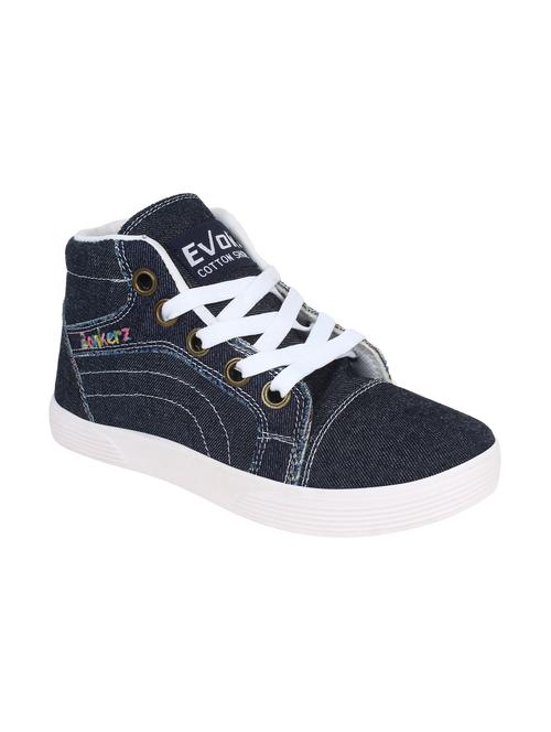 blue pvc lace up sneakers - 12834682 - Very Small Image - 1