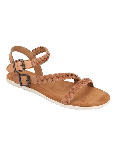 tan ankle strap sandal - 12837070 - Very Small Image - 1