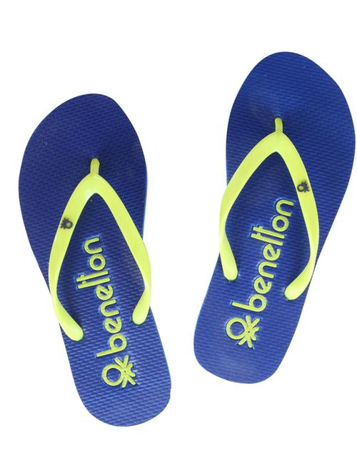 navy pvc flip flops - 12838806 - Very Small Image - 1