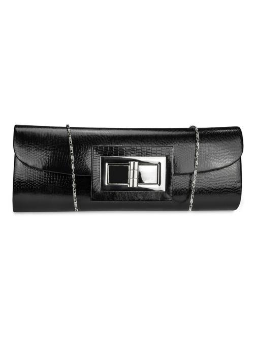 black leatherette clutch - 1284520 - Very Small Image - 1