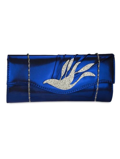 blue silk clutch - 1284524 - Very Small Image - 1