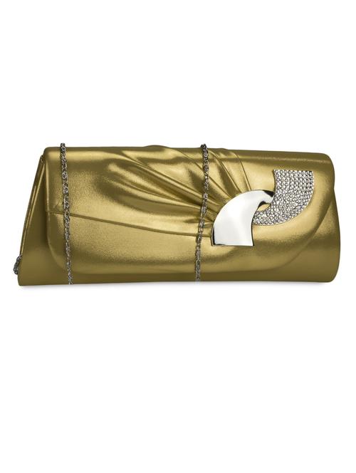 gold silk clutch - 1284528 - Very Small Image - 1