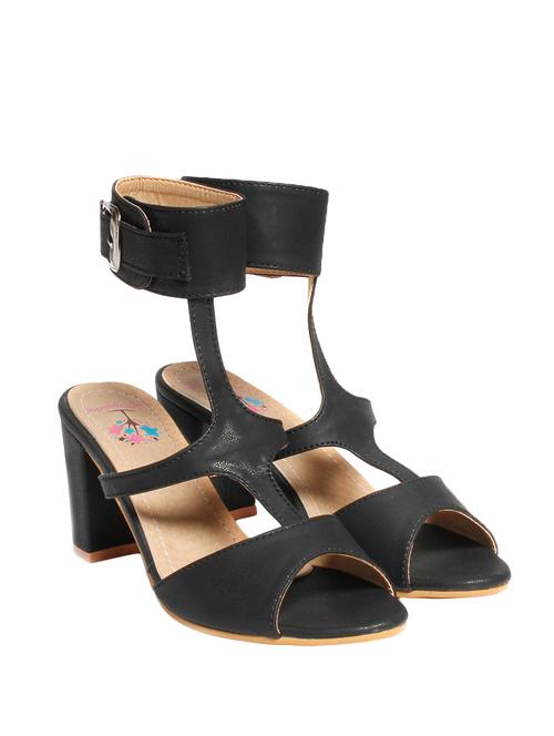 black pu gladiators sandals - 12845863 - Very Small Image - 1