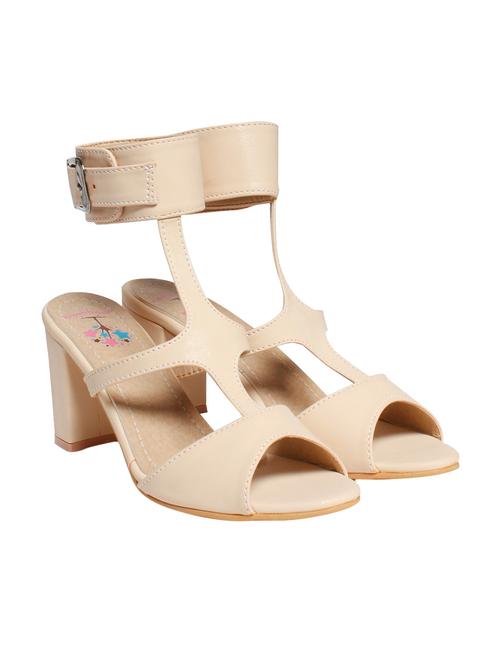 beige pu gladiators sandals - 12845865 - Very Small Image - 1
