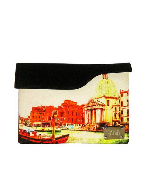 black canvas clutch - 12846687 - Very Small Image - 1
