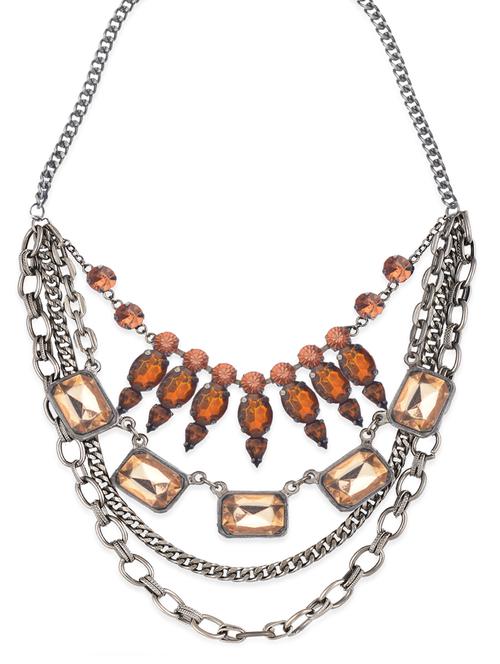 multicolour hemtite metal necklace - 1284712 - Very Small Image - 1