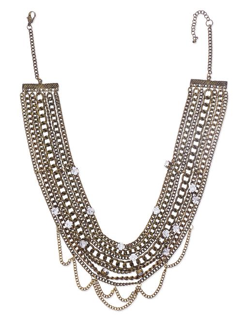 gold metal necklace - 1284714 - Very Small Image - 1