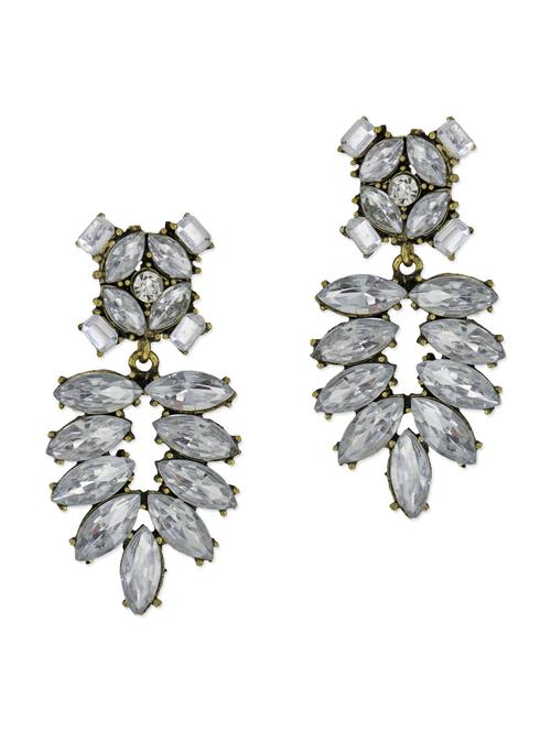 gold metal earrings - 1284719 - Very Small Image - 1