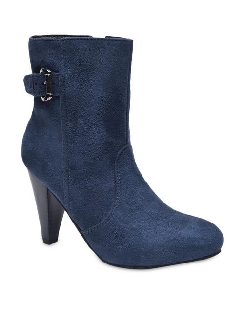 Blue suede boots - 1284780 - Very Small Image - 1