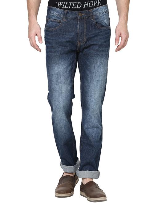 newport slim fit men blue jeans - 12848607 - Very Small Image - 1