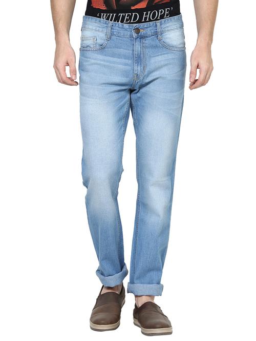 newport slim fit men blue jeans - 12848614 - Very Small Image - 1