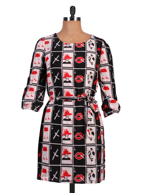 multicolored printed dress - 1285061 - Very Small Image - 1