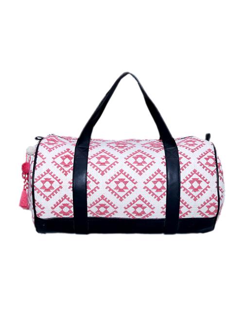 pink cotton handbag - 12854225 - Very Small Image - 1