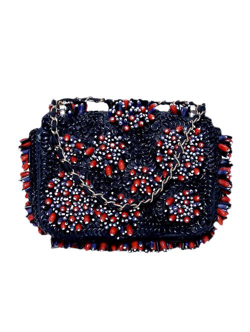 multi colored cotton clutch - 12854242 - Very Small Image - 1