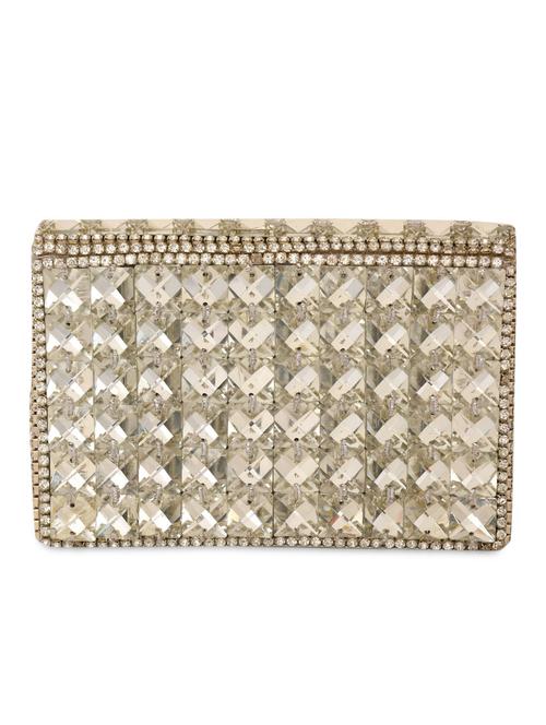silver embellished box clutch - 1286763 - Very Small Image - 1