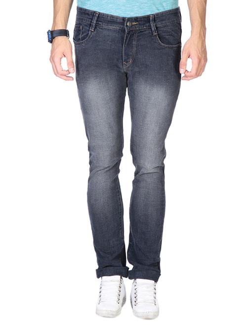 dark blue cotton jeans - 12868561 - Very Small Image - 1