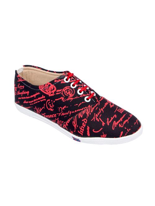 multi colored fabric laceup sneakers - 12888328 - Very Small Image - 1
