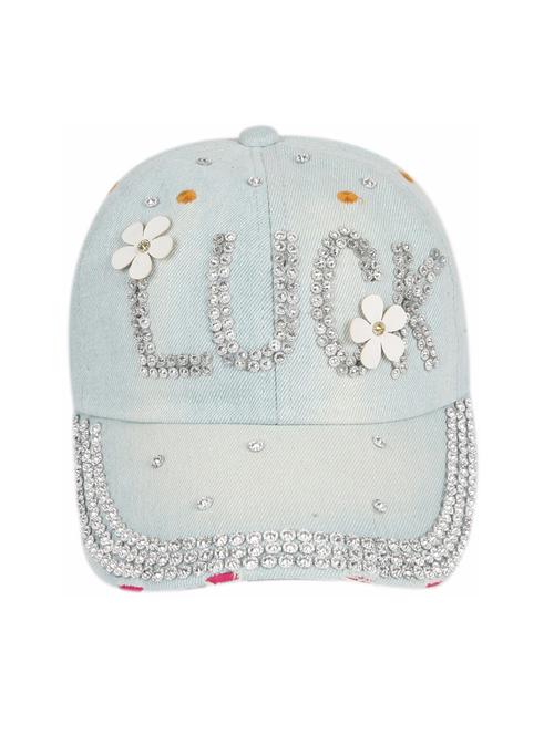 ilu baseball denim jeans caps men women girls boys caps hats - 12888946 - Very Small Image - 1