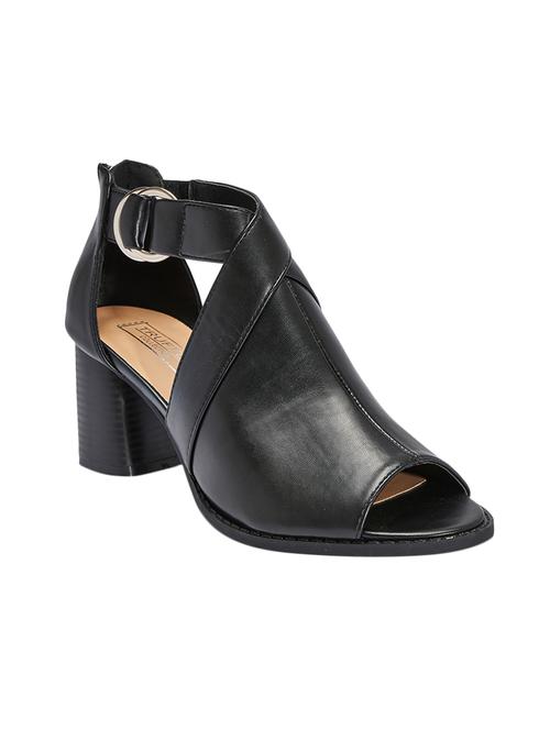 black synthetic sandal - 12890317 - Very Small Image - 1