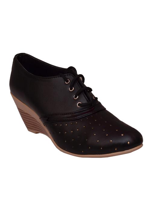 black leatherette boots - 12891009 - Very Small Image - 1