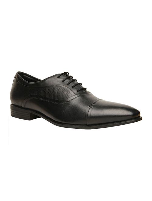 black leather lace up oxford - 12893770 - Very Small Image - 1