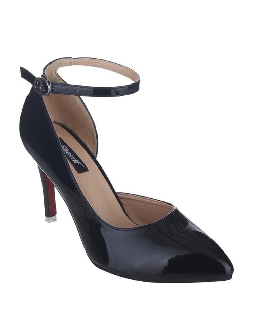 black ankle strap pump - 12894233 - Very Small Image - 1