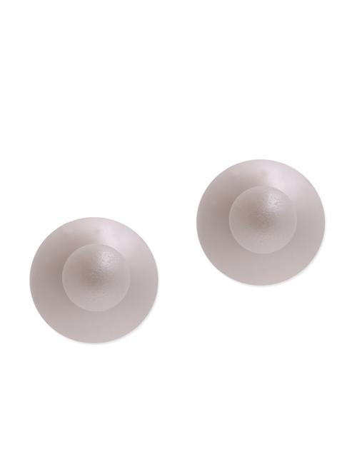 double faux pearl stud earrings - 1289455 - Very Small Image - 1