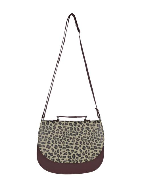 multi colored leatherette sling bag - 12900100 - Very Small Image - 1