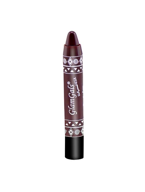 glamgals hollywood-u.s.a 24/7 lip color long lasting moisturising kissproof lipstick pencil,brown,3.7g - 12901869 - Very Small Image - 1