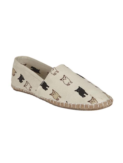 white canvas slip on espadrilles - 12908725 - Very Small Image - 1