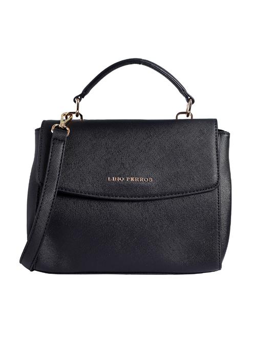 black leatherette handbag - 12909853 - Very Small Image - 1