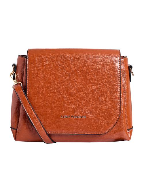 brown leather sling bag - 12910059 - Very Small Image - 1