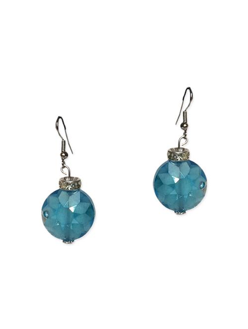 multi colored metal drop earring - 12911029 - Very Small Image - 1