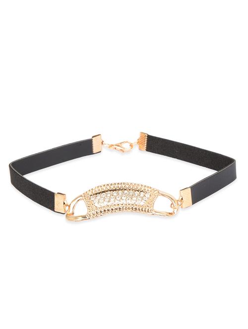 Diva Walk Black Fabric Choker - 12913641 - Very Small Image - 1