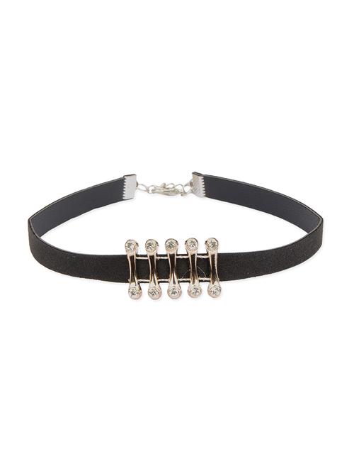 Diva Walk Black Fabric Choker - 12913661 - Very Small Image - 1