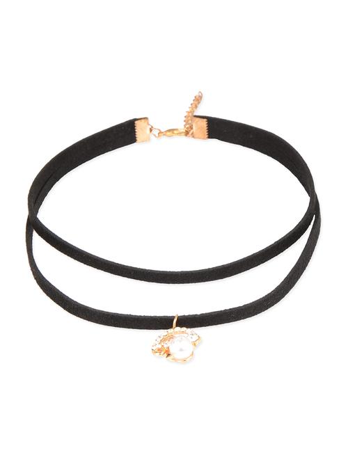 Diva Walk Black Fabric Choker - 12913682 - Very Small Image - 1