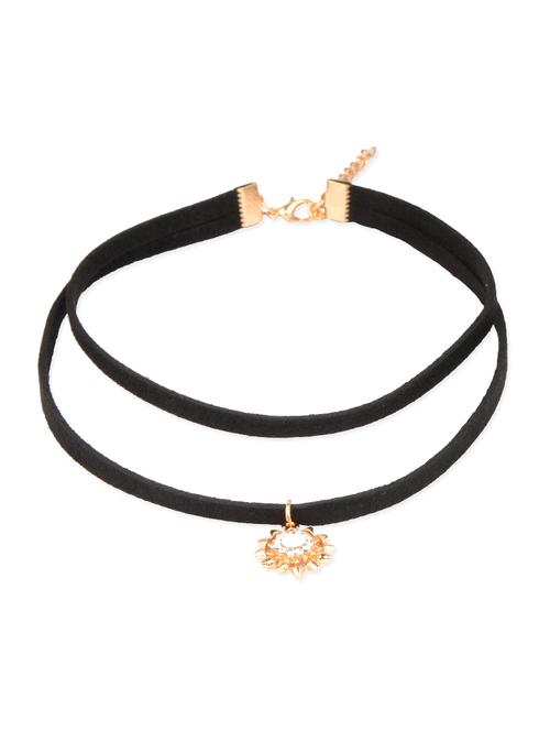 Diva Walk Black Fabric Choker - 12913704 - Very Small Image - 1
