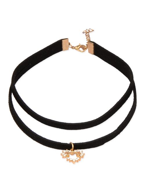 Diva Walk Black Fabric Choker - 12913706 - Very Small Image - 1