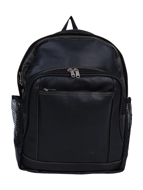 black leatherette backpack - 12914550 - Very Small Image - 1