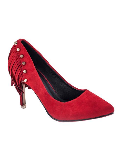 red fringed pump - 12915718 - Very Small Image - 1