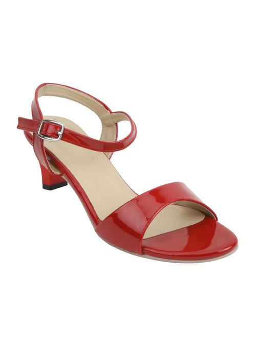 red ankle strap sandal - 12915892 - Very Small Image - 1