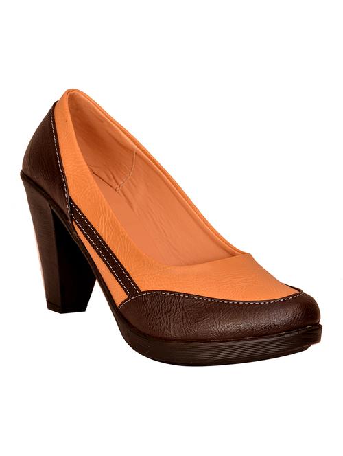 brown slip on pump - 12917277 - Very Small Image - 1