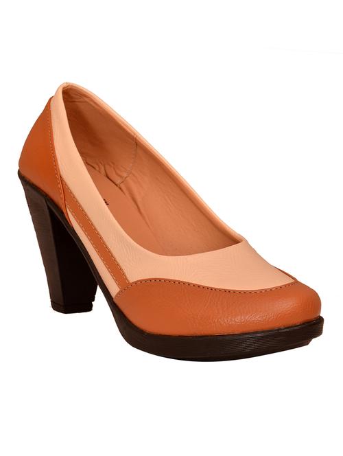 brown slip on pump - 12917278 - Very Small Image - 1