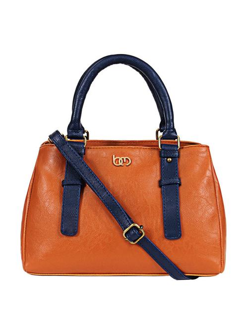 brown leatherette handbag - 12919224 - Very Small Image - 1