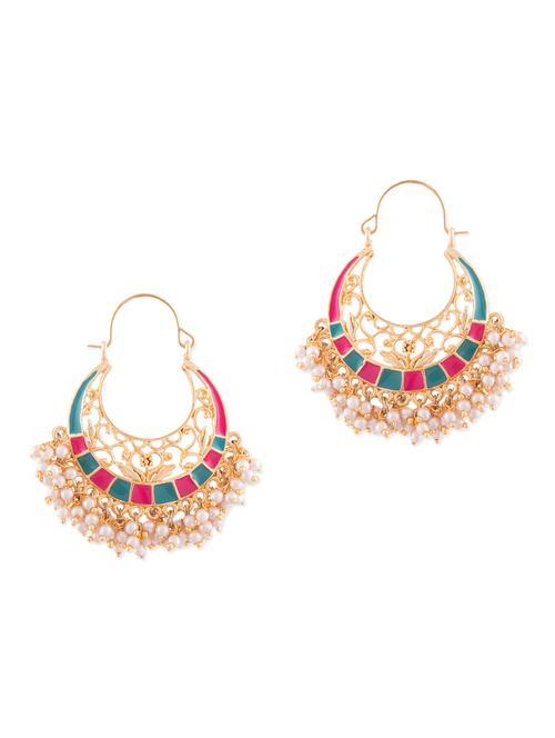 neon black beaded earring - 1292692 - Very Small Image - 1