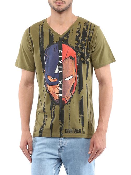 green cotton tshirt - 12927096 - Very Small Image - 1