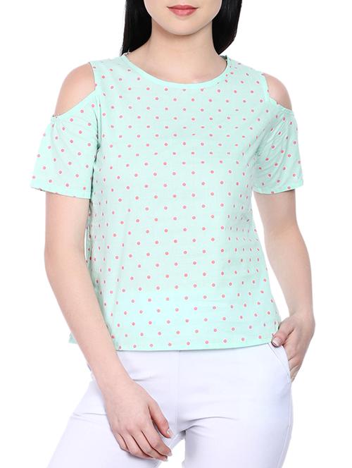 green cotton regular top - 12927565 - Very Small Image - 1