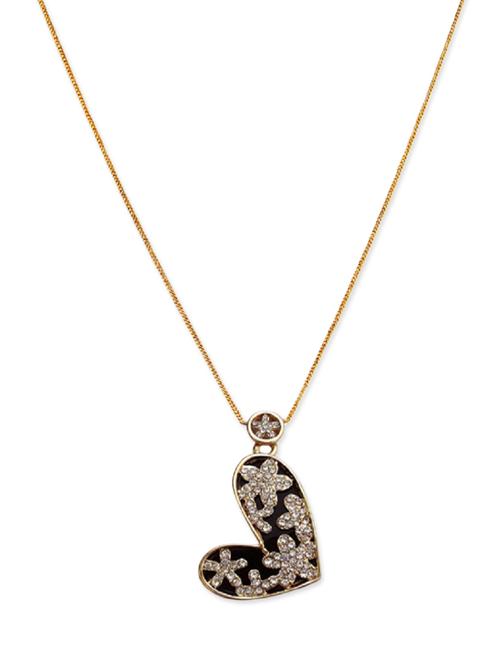 black metal long necklace - 12927677 - Very Small Image - 1